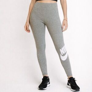 Nike Heather Gray Leggings